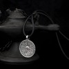 925 Sterling Silver Men's Necklace with Surah Al-Ikhlas Written