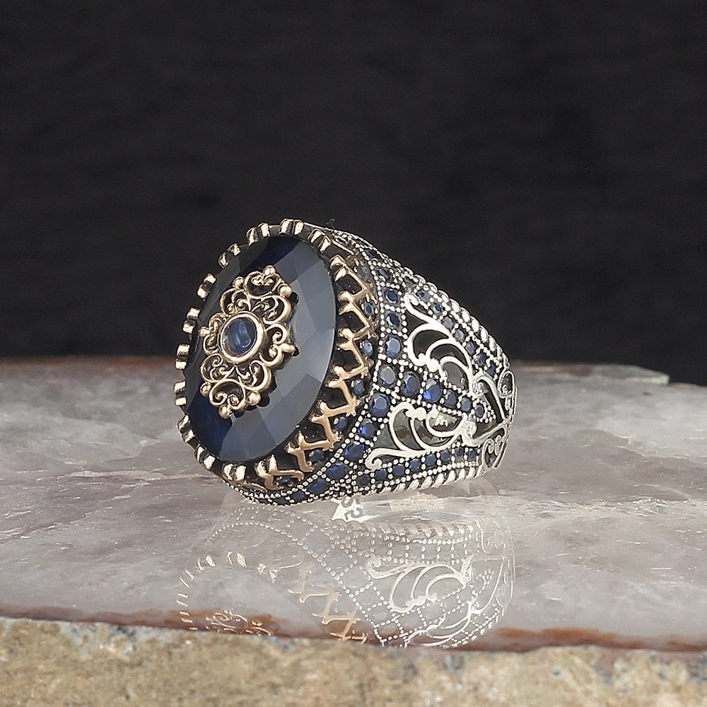 925 Sterling Silver Ring with Zircon Stone