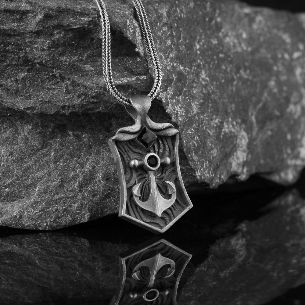 Capa Model 925 Sterling Silver Men's Necklace