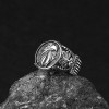 Eagle Model 925 Sterling Silver Men's Ring