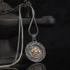 925 Sterling Silver Men's Necklace with Spade Symbol