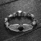 Hand Engraved Model 925 Sterling Silver Men's Bracelet