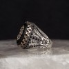 925 Sterling Silver Ring with Onyx Stone