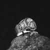 Eagle Model 925 Sterling Silver Men's Ring
