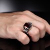 Chain Series 925 Zircon Stone Silver Ring