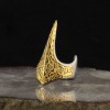 Rhodium Plated Zihgir Model 925 Sterling Silver Men's Ring